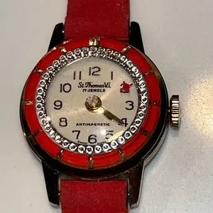 Accessories | Red St Thomas Vi Ladies Watch Worbit Second  display picture 1